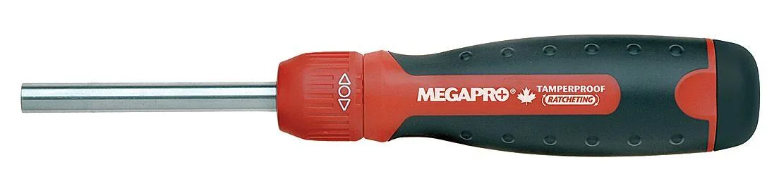 Megapro 13-in-1 security multi-bit screwdriver with bit storage