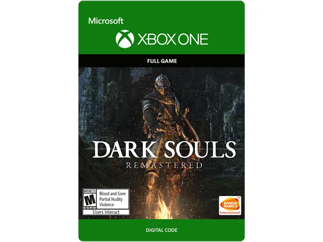 Bandai Namco Entertainment America Inc Bandai Namco Entertainment America Inc G3Q-00475 Dark Souls Remastered Xbox One downloadable game — product photo