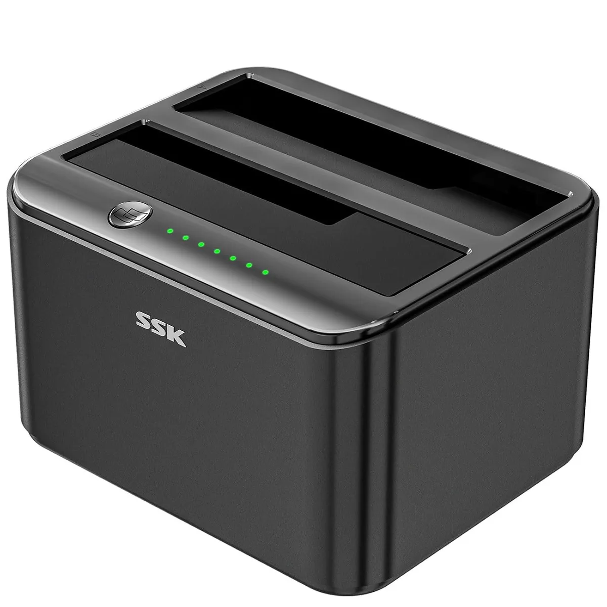 LORDWORLD LORDWORLD Dual Bay SATA Hard Drive Adapter 2.5/3.5 inch USB 3.0 2x20TB Black — product photo