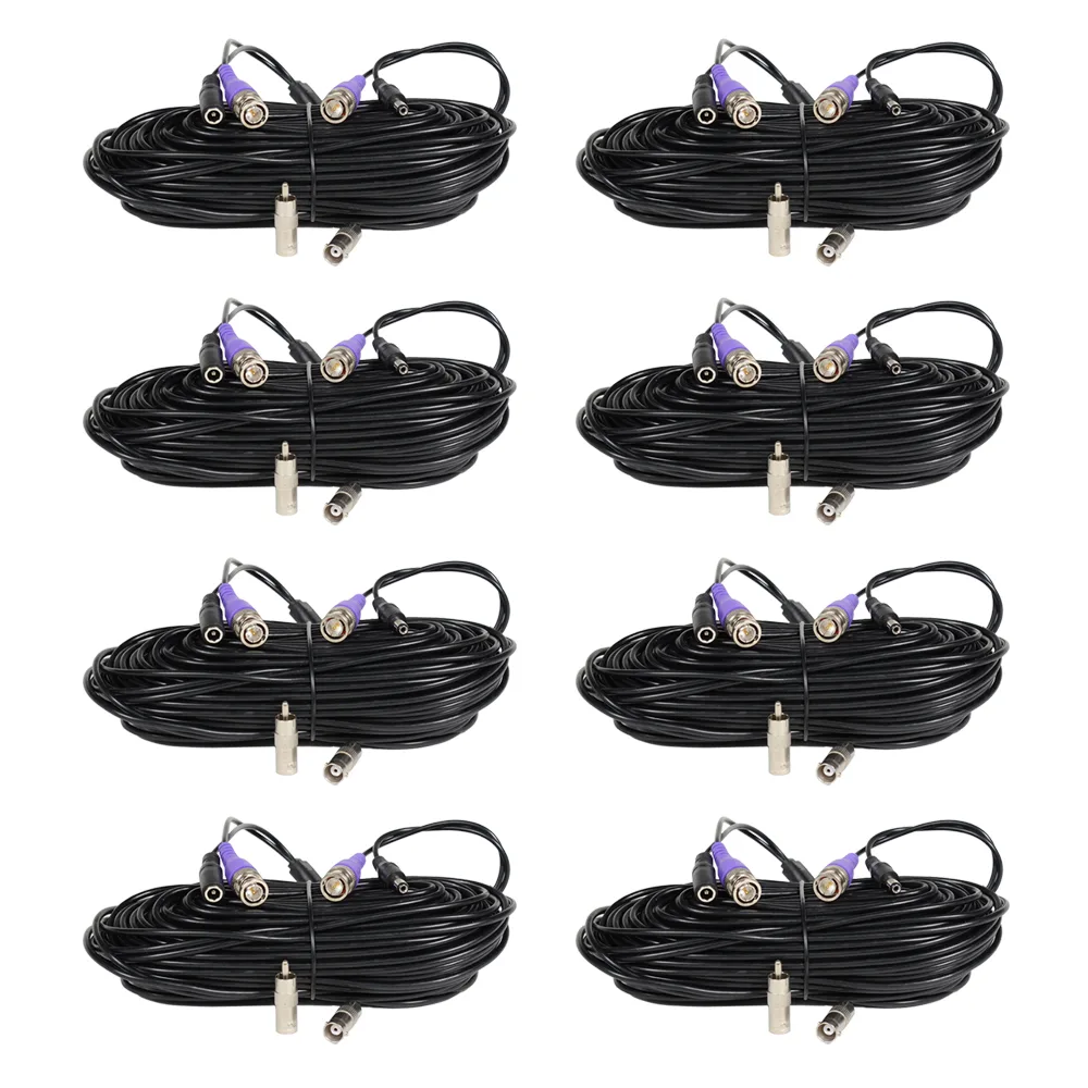 VideoSecu VideoSecu CBHD1008 8×100ft Video Power Cable with BNC RCA Connectors — product photo