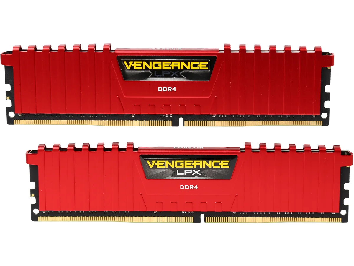Corsair Corsair CMK16GX4M2B3200C16R Vengeance LPX 16GB DDR4 3200 desktop RAM — product photo