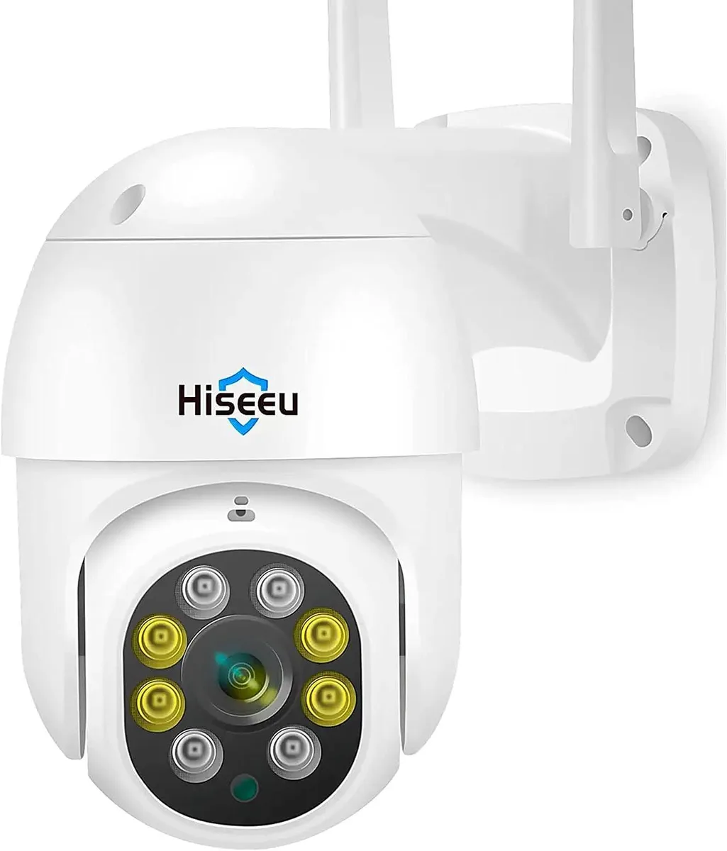 Hiseeu Hiseeu WHD305 5MP 2.4 GHz 360° PTZ Floodlight Network Camera — product photo