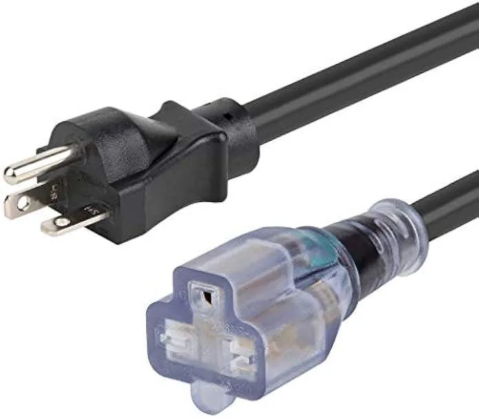 TAURKENAM TAURKENAM NEMA 6-20P Extension Cord 10 ft 12AWG 20A 250V — product photo