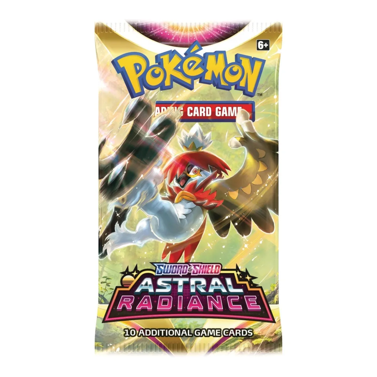 Pokemon Pokemon Astral Radiance Booster Pack Decidueye 10 cards — product photo