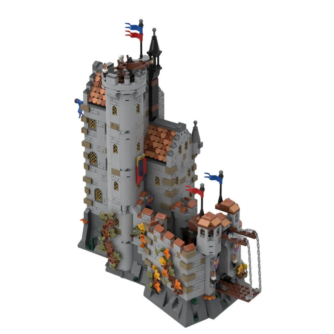 ZITIANYOUBUILD ZITIANYOUBUILD MOC-167273 Dragon Slayer City 2602PCS Educational Building Set — product photo