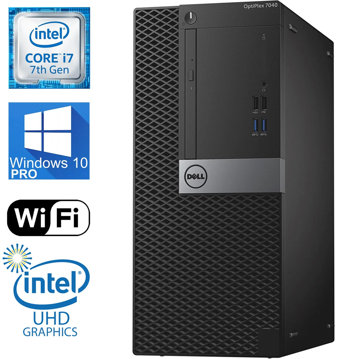 DELL DELL OptiPlex 7040 Tower i7-6700 16GB 256GB desktop PC — product photo