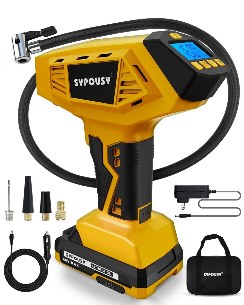  AUTO-VOX ACAP115D 160PSI Cordless Air Compressor 20V 12V Dual Power — product photo