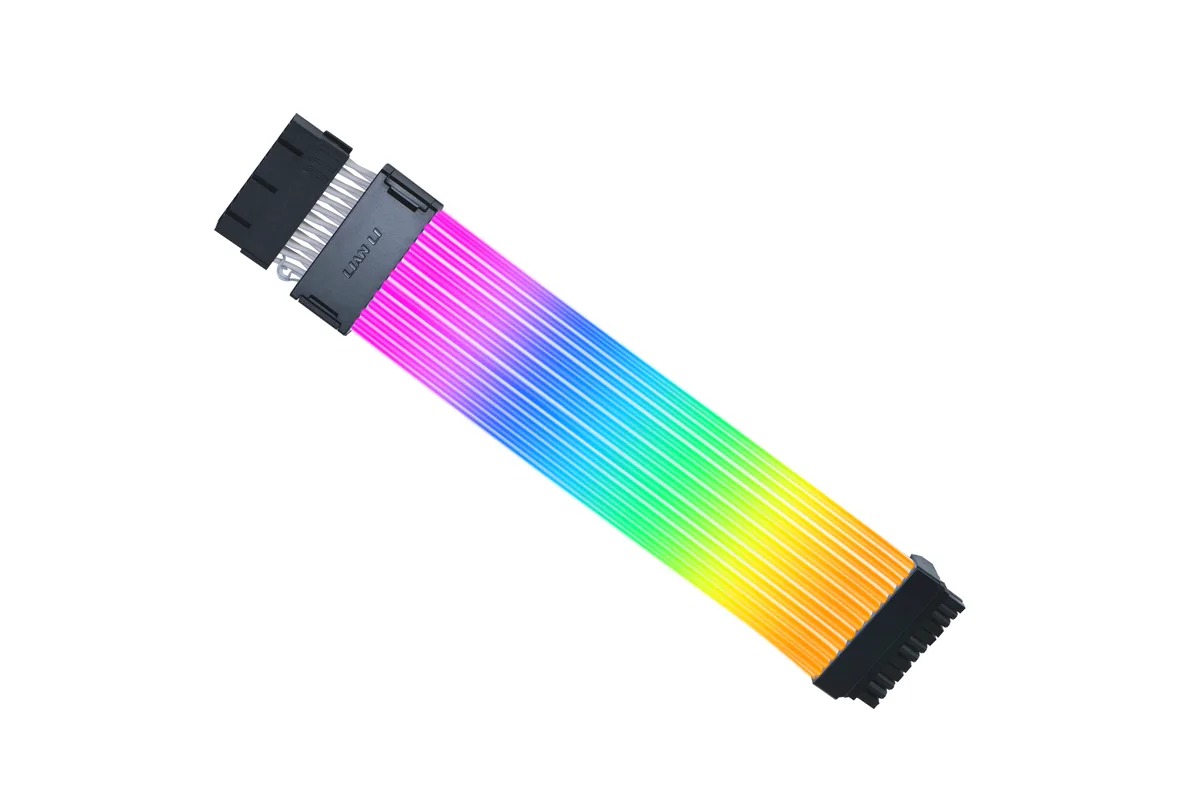 Lian Li Lian Li Strimer Wireless 24-Pin RGB Power Extension Cable 315mm 12 Light Guides Controller Included — product photo