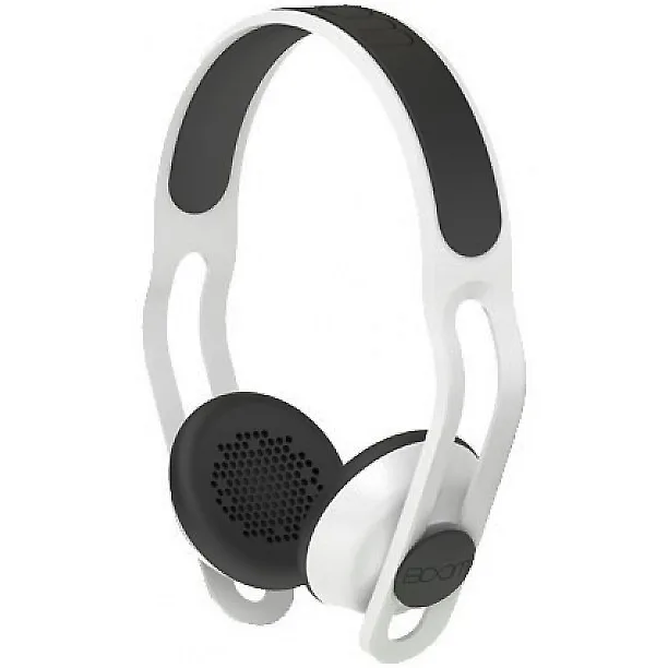 BOOM Movement BOOM Movement SWAP Water Resistant Customizable Headphones White 40MM — product photo