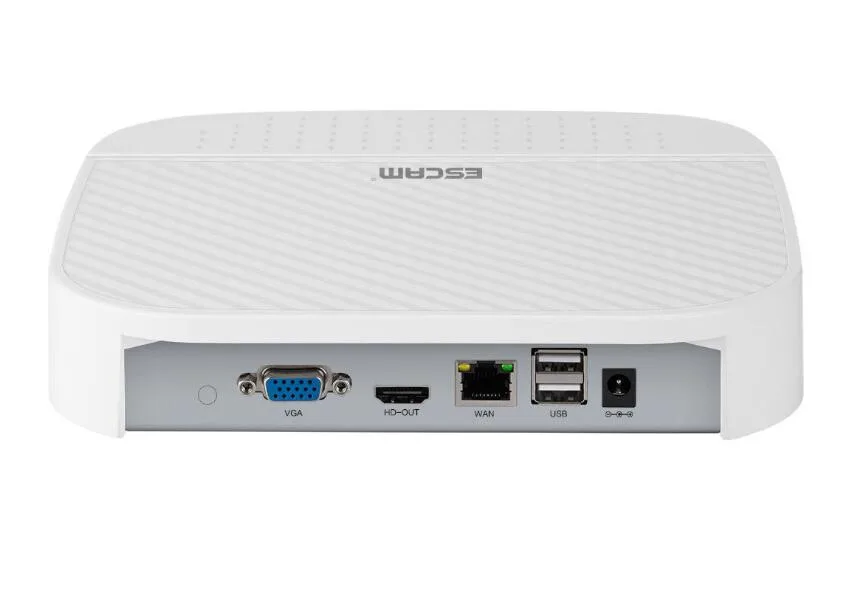 ESCAM Technology Co., Ltd ESCAM PVR204 1080P 4+2CH ONVIF NVR video recorder — product photo