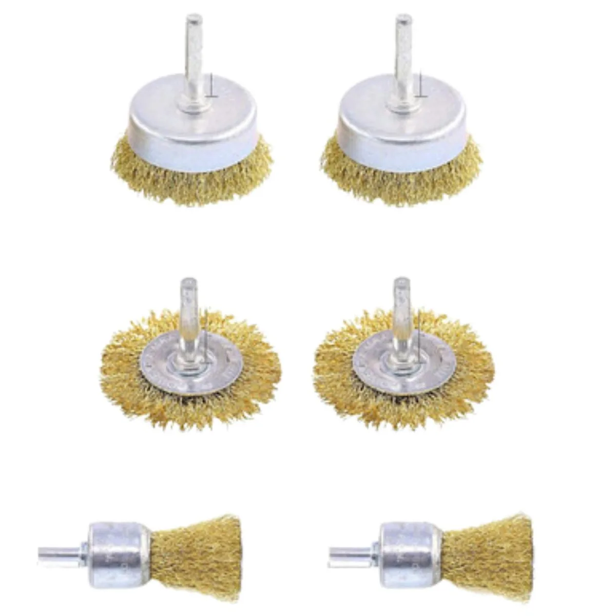The Perfect Part The Perfect Part 106-WH02 6PC Wire Wheel Cup Brush Set — product photo