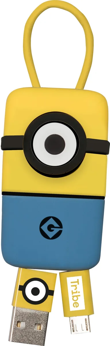 tribe-tech tribe-tech Minions Keyline Micro USB Cable 22cm — product photo