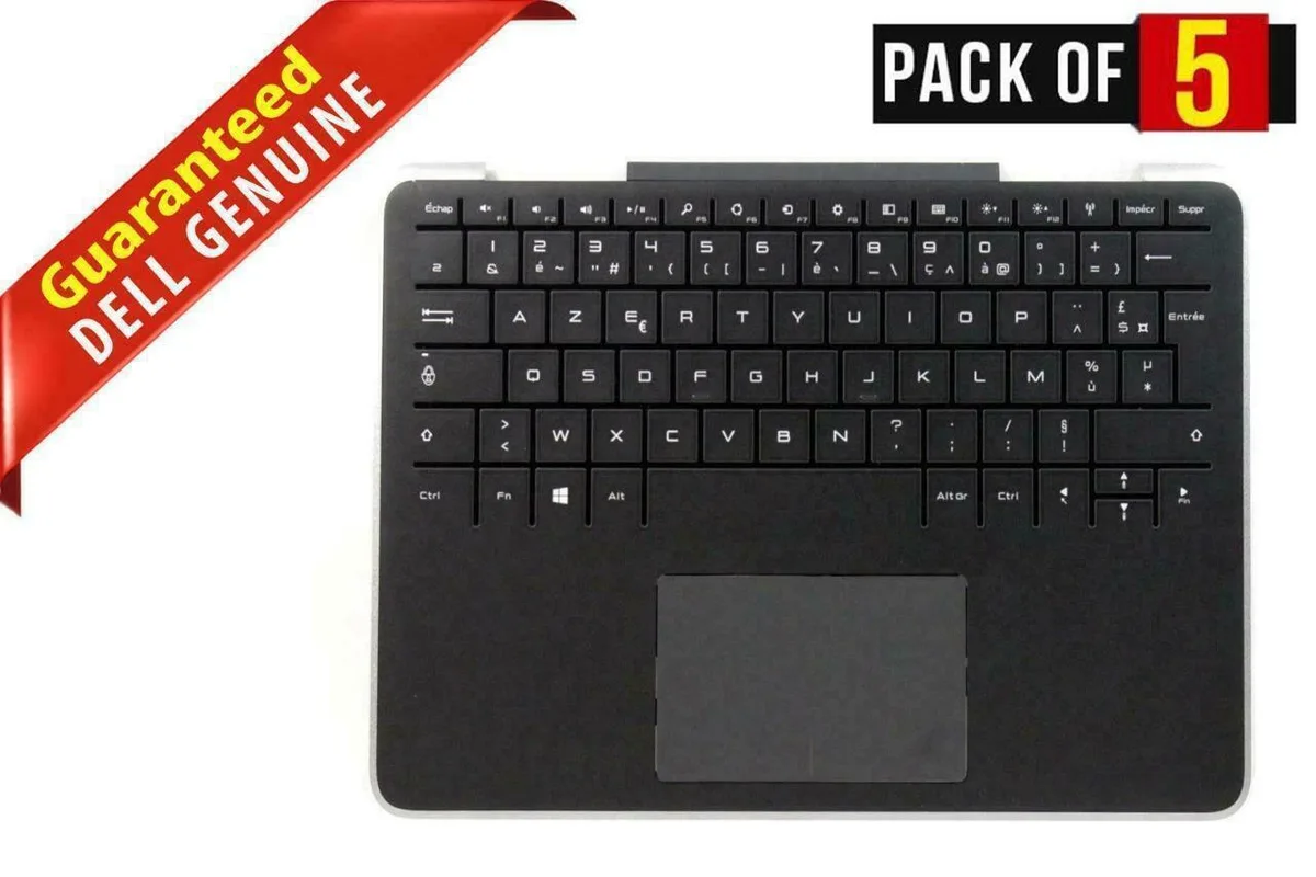 DELL DELL XPS 11 Palmrest Keyboard Touchpad Black 11.6" P5D8R — product photo