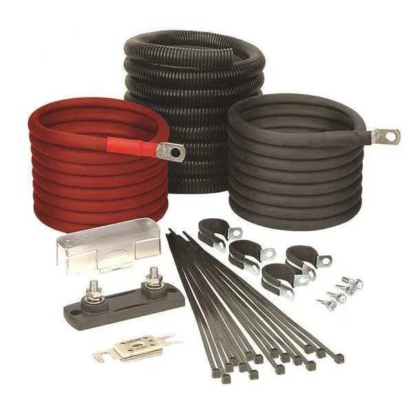 Tundra Tundra CM2512 Inverter Installation Kit with 12 ft cables 250A fuse — product photo