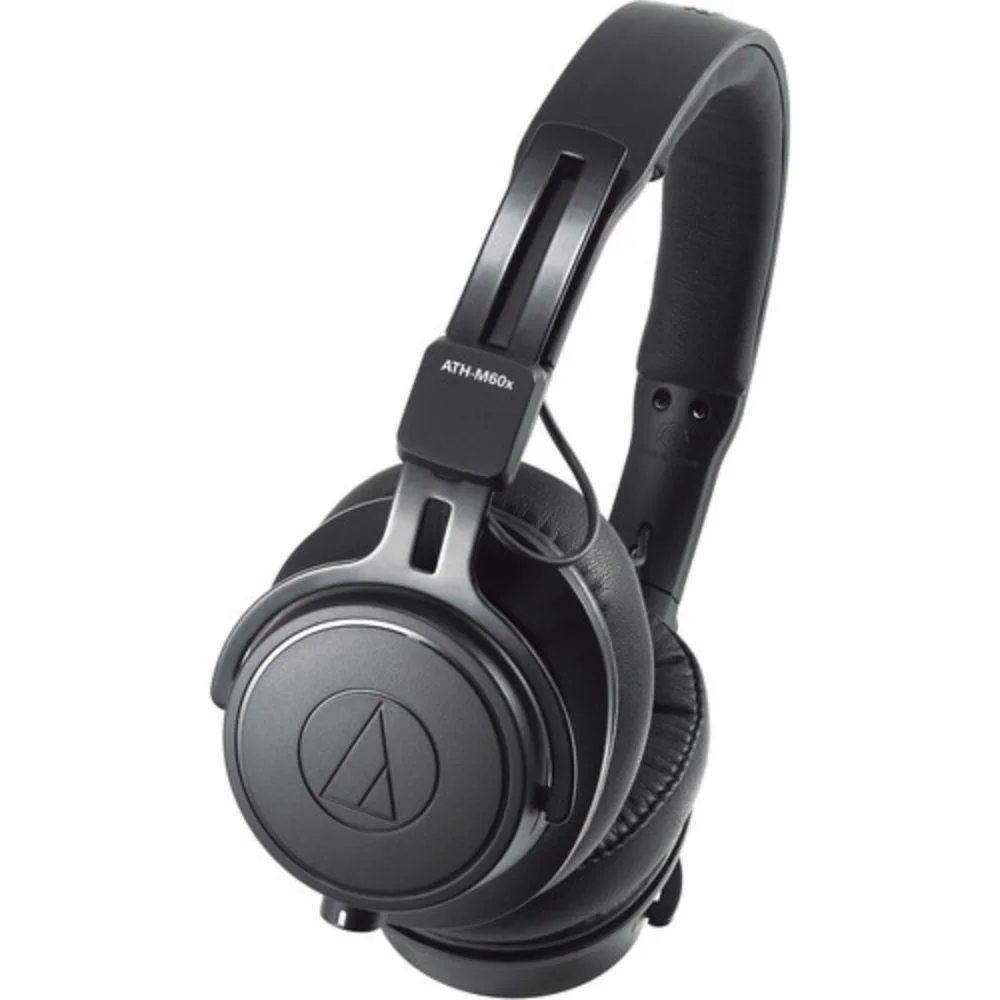 Audio-Technica Audio-Technica ATH-M60X On-Ear Closed-Back Headphones Black — product photo