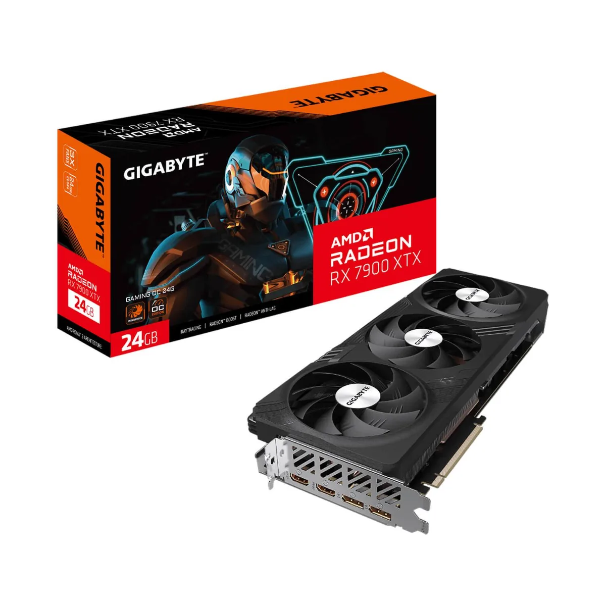 GIGABYTE GIGABYTE Radeon RX 7900 XTX GAMING OC 24G graphics card — product photo
