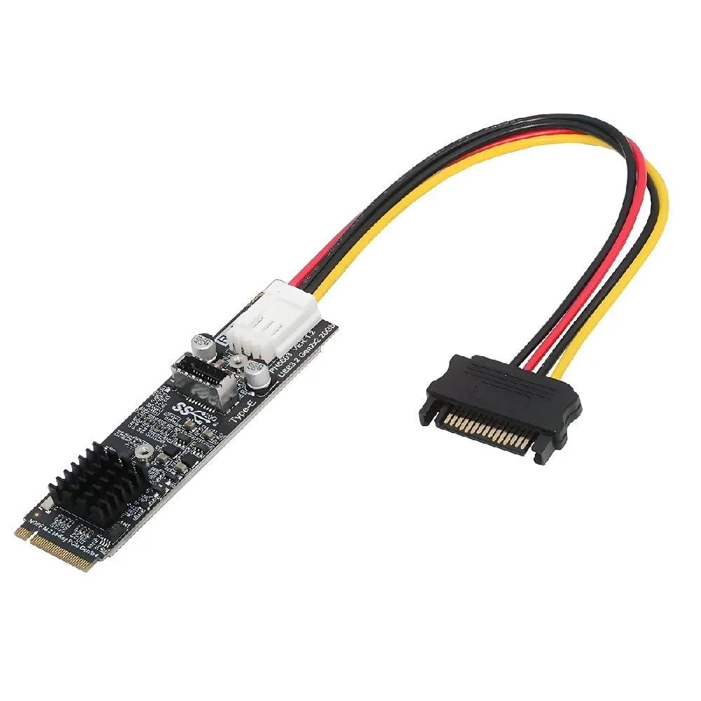 Fervit Fervit 20Gbps USB 3.2 Gen 2x2 M-Key NVME to Type-E Adapter — product photo