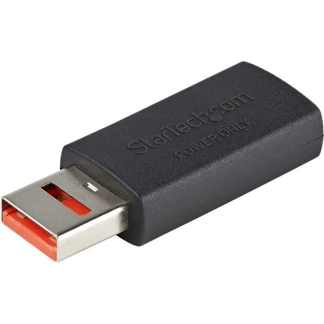 STARTECH STARTECH USBSCHAAMF USB-A Male to Female Data Blocker Adapter — product photo