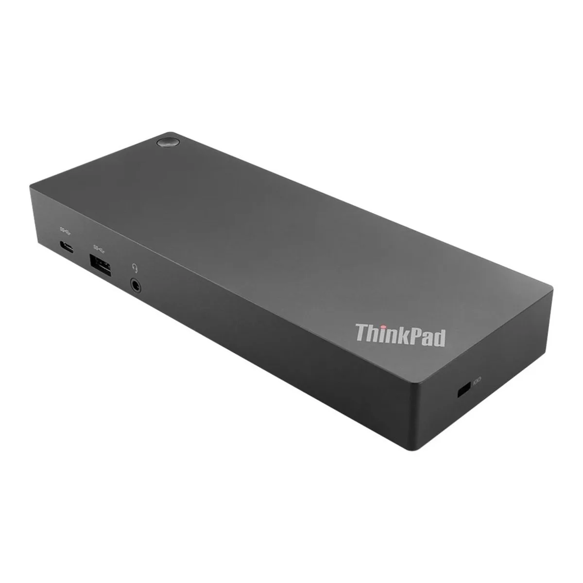 Lenovo Lenovo ThinkPad Hybrid USB-C USB-A Dock Black 8.27 x 3.15 x 1.18 1.06 lbs — product photo