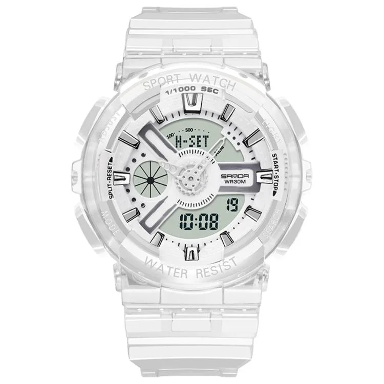 allentian allentian 298 watch white 44.5mm 255mm 44g — product photo