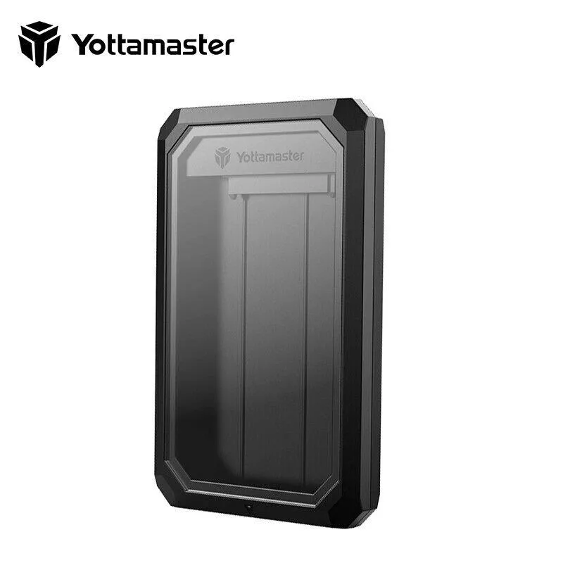 Yottamaster Yottamaster translucent 10Gbps SATA drive enclosure 2.5 3.5 inch — product photo