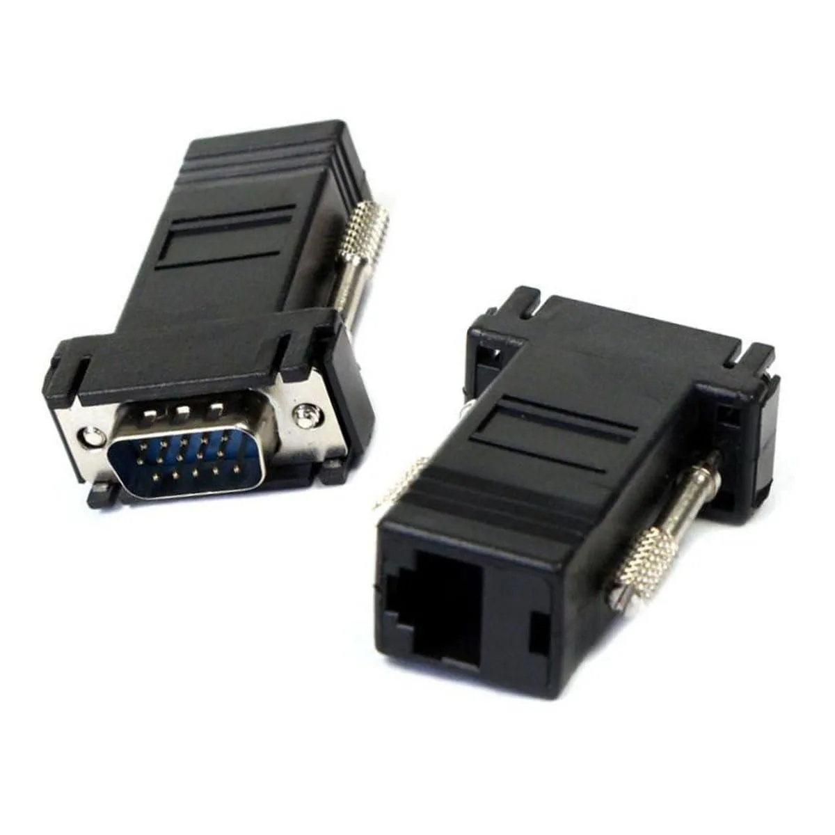 Fervit Fervit VGA Male to RJ45 Female Modular Adapter 2pcs — product photo