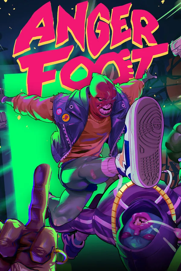 Steam game code card for Anger Foot on PC