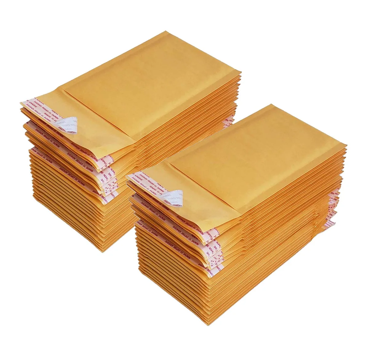 iMBAPrice iMBAPrice #000 4 X 8 Kraft Bubble Mailers Padded Envelopes 50 Pack — product photo
