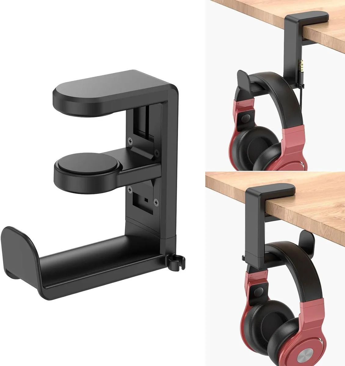 FANTEC FANTEC Headphone Hook Holder Hanger Mount — product photo
