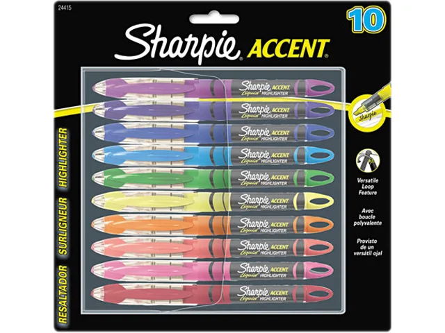 Sharpie Accent Sharpie Accent 24415PP highlighter pen set 10 — product photo