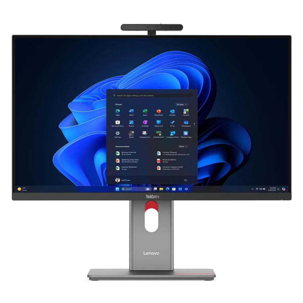 Lenovo Lenovo ThinkCentre M90a Pro Gen 6 27" IPS 120Hz Core Ultra 7 265 vPro 64GB 1TB SSD Win 11 Pro — product photo