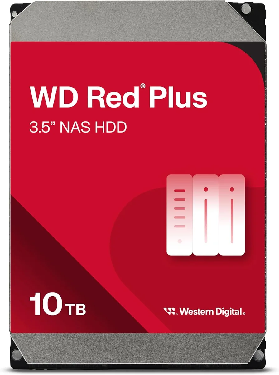 Western Digital Western Digital WD100EFGX 10TB 7200 RPM 512MB CMR SATA 3.5" internal hard drive — product photo