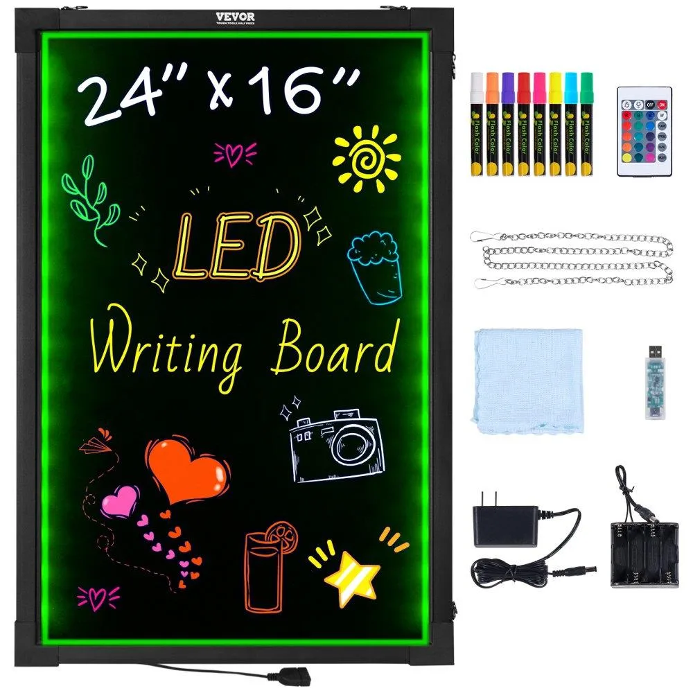 VEVOR VEVOR LED Message Board 24x16 16 Colors 4 Modes 5 Brightness Remote — product photo