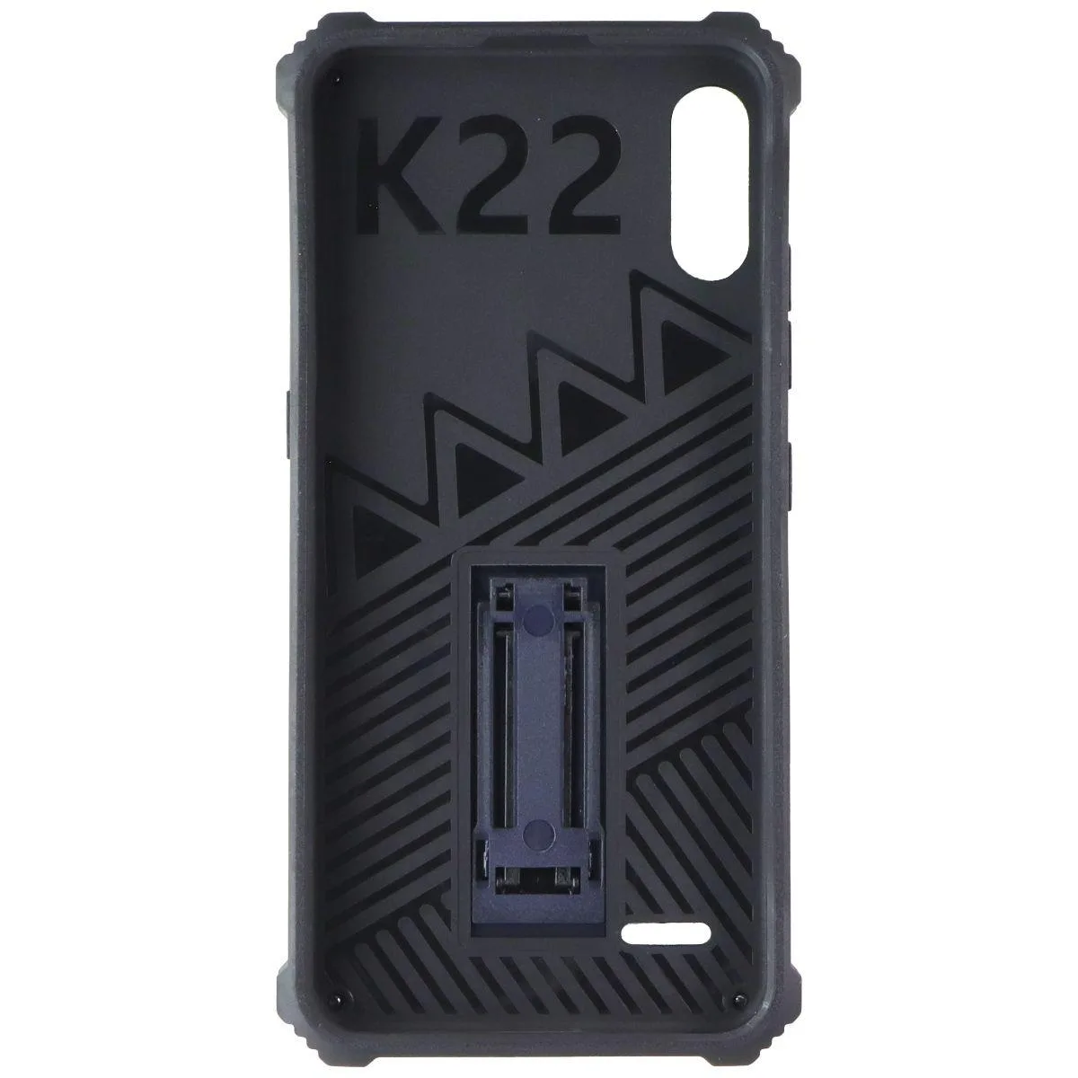 Mybat Mybat Rugged Kickstand Case for LG K22 Blue Black — product photo