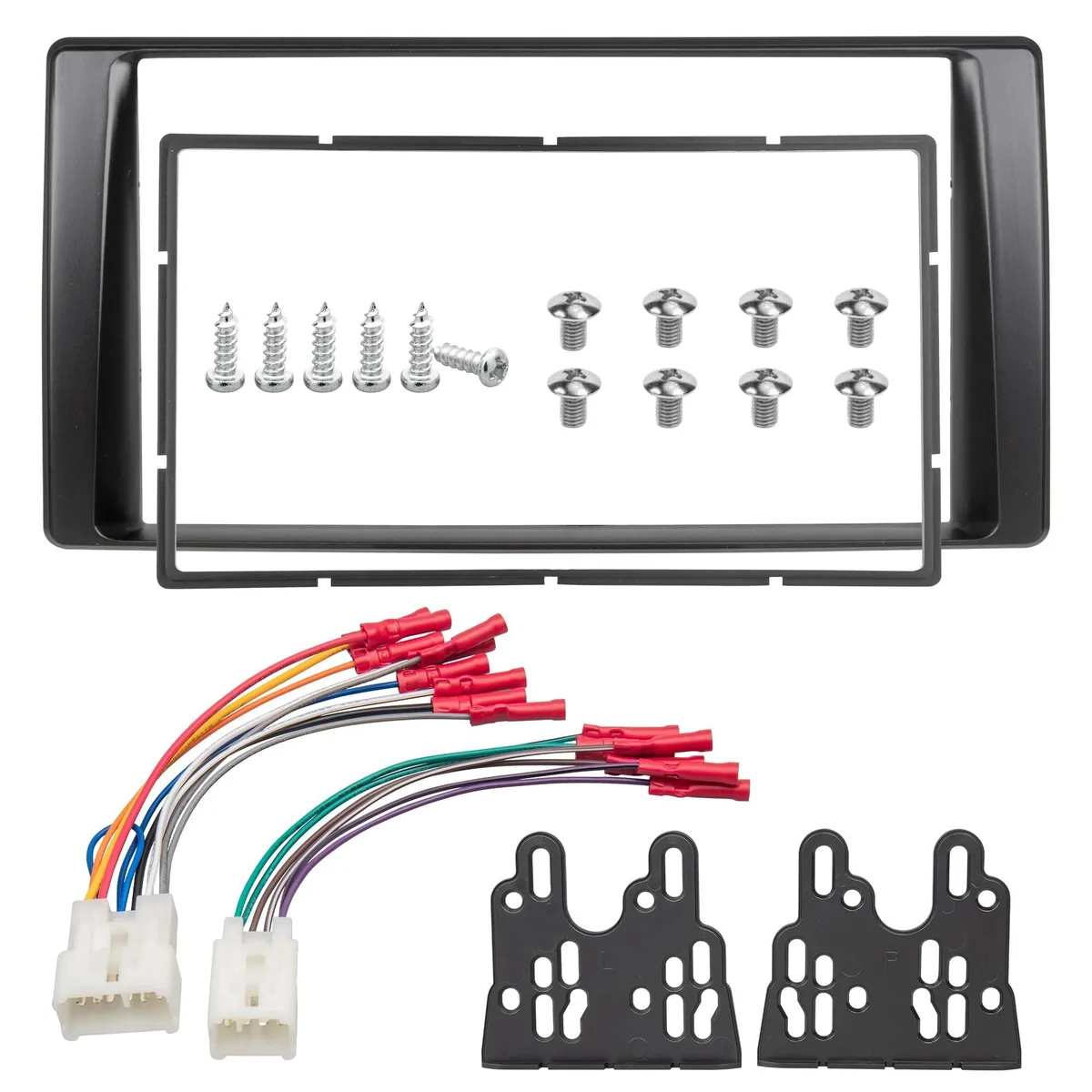 GSM Outdoors GSM Outdoors Double DIN Dash Kit + Wire 2002-2006 Camry 2 in 1 accessory — product photo