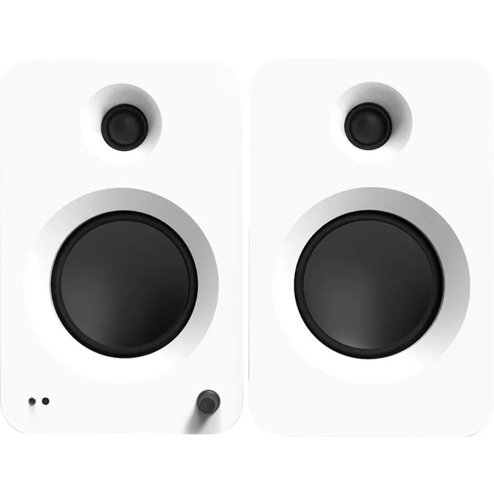 Kanto Kanto RENMW Powered Bookshelf Speakers Matte White Pair — product photo