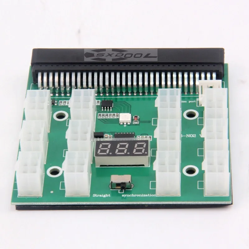 SXDOOL SXDOOL Server 6P to 12×6pin Power Board 73g — product photo