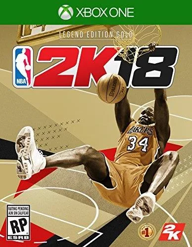 Take Two Take Two ADIB0741B5N1F NBA 2K18 Legend Edition Gold xbox one video game — product photo