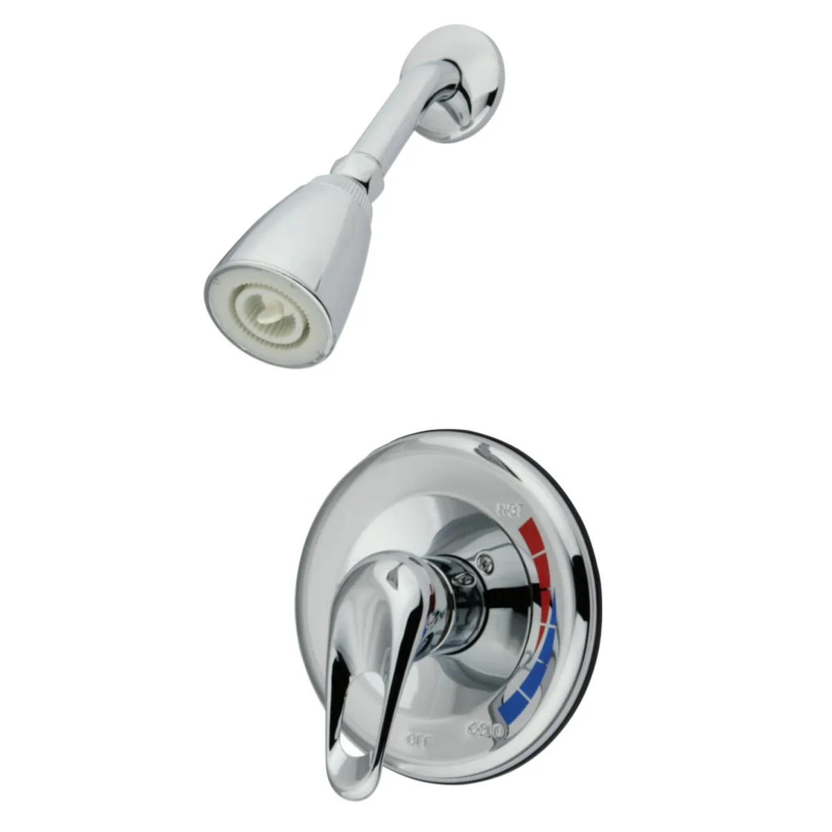 KINGSTON BRASS KINGSTON BRASS KB691SO Shower Only Faucet Polished Chrome Wall Mount 1.8 GPM — product photo