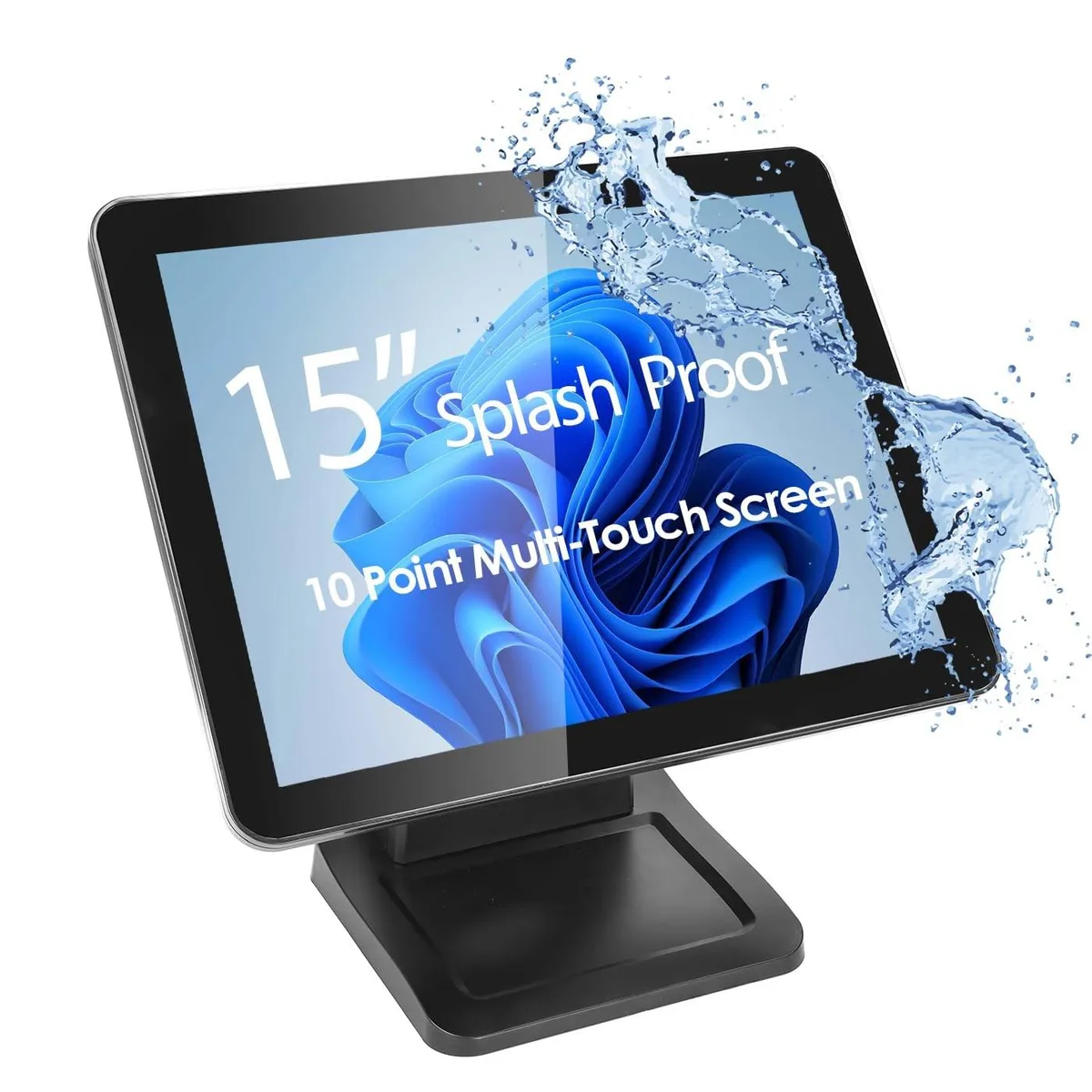 V2 Technologies V2 Technologies 15-Inch 4:3 Capacitive Multi-Touch Monitor with Metal Stand — product photo