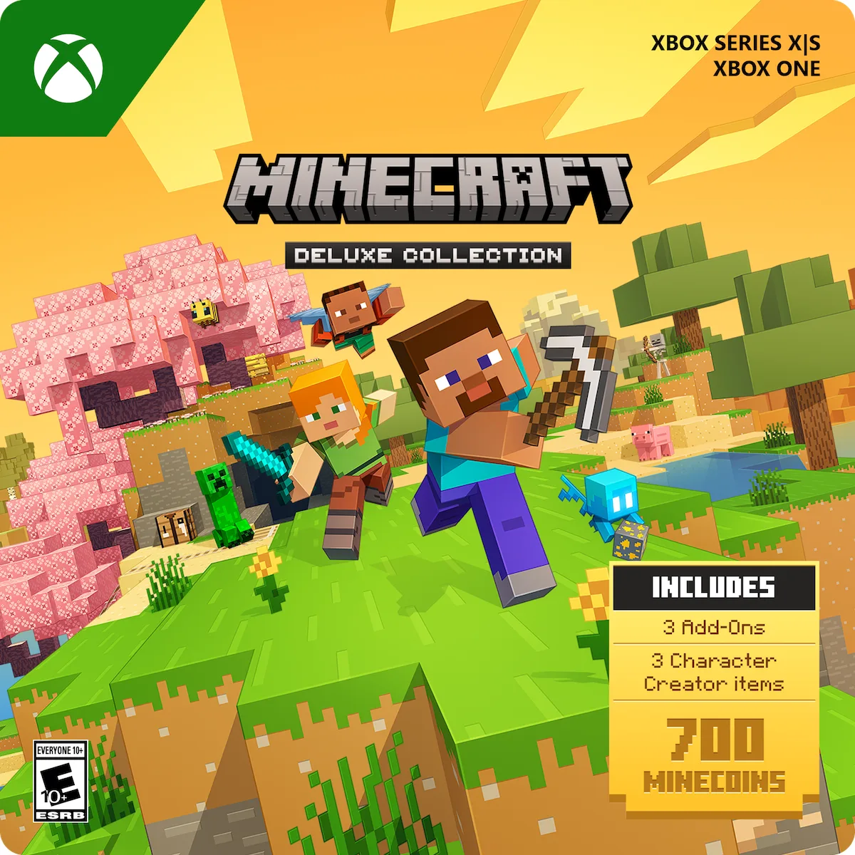 Microsoft Microsoft G7Q-00411 Minecraft Deluxe Collection 2 downloadable game — product photo