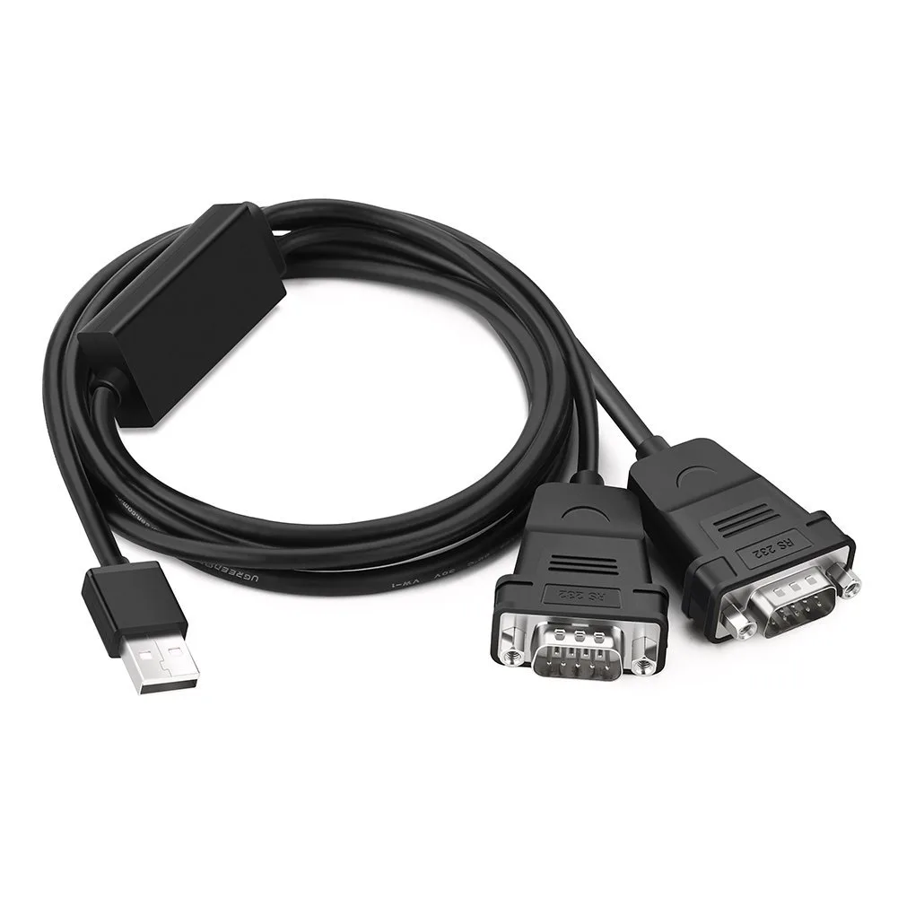 TeKit TeKit USB 2.0 to Dual RS232 DB9 Serial Adapter Cable 30769 — product photo