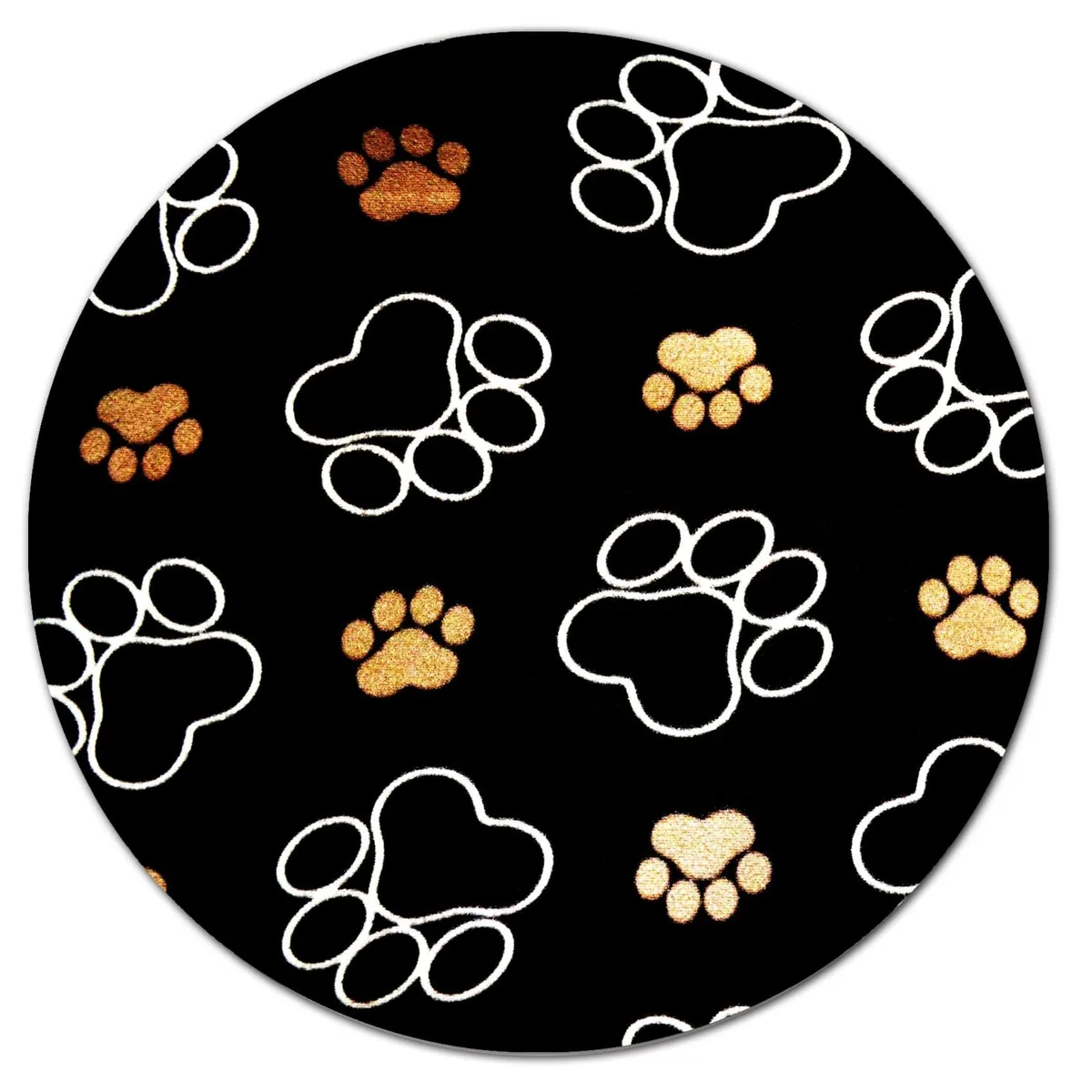  HEVITDA HVTRHB08153 Mouse Pad 7.87 in Dog Paw Print — product photo