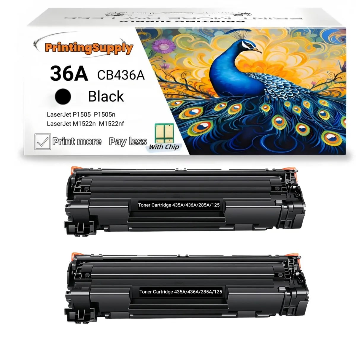 Ninestar Technology Ninestar Technology 36A toner cartridge 2-pack black 2000 pages — product photo