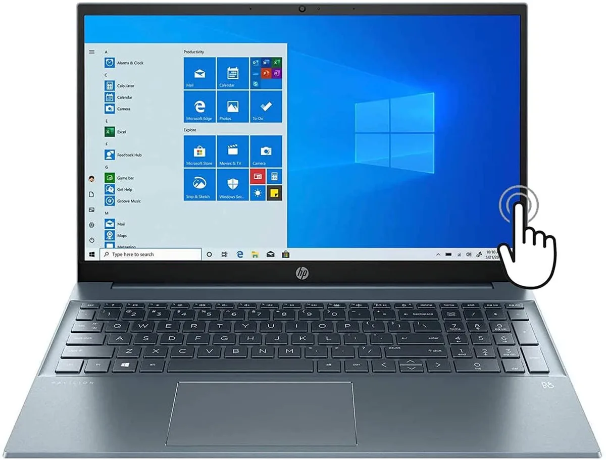HP HP Pavilion 15-eg1073cl laptop i7-1195G7 16GB DDR4 512GB NVMe 15.6" FHD Touchscreen — product photo