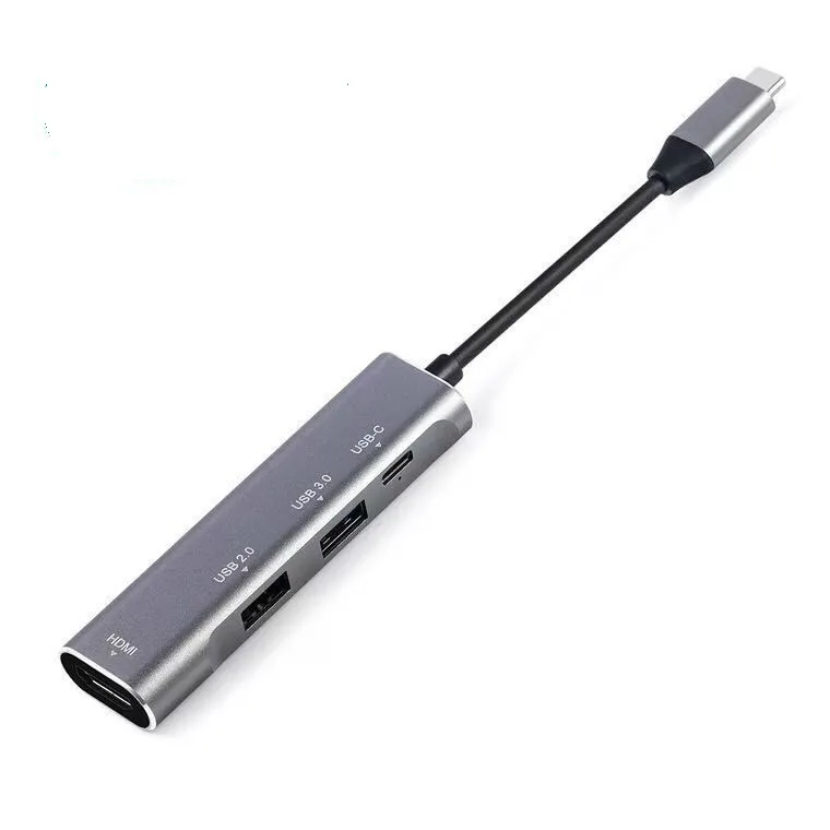 STANSTAR STANSTAR USB-C Multiport Hub Space Gray 4K HDMI USB 3.0 2.0 PD — product photo