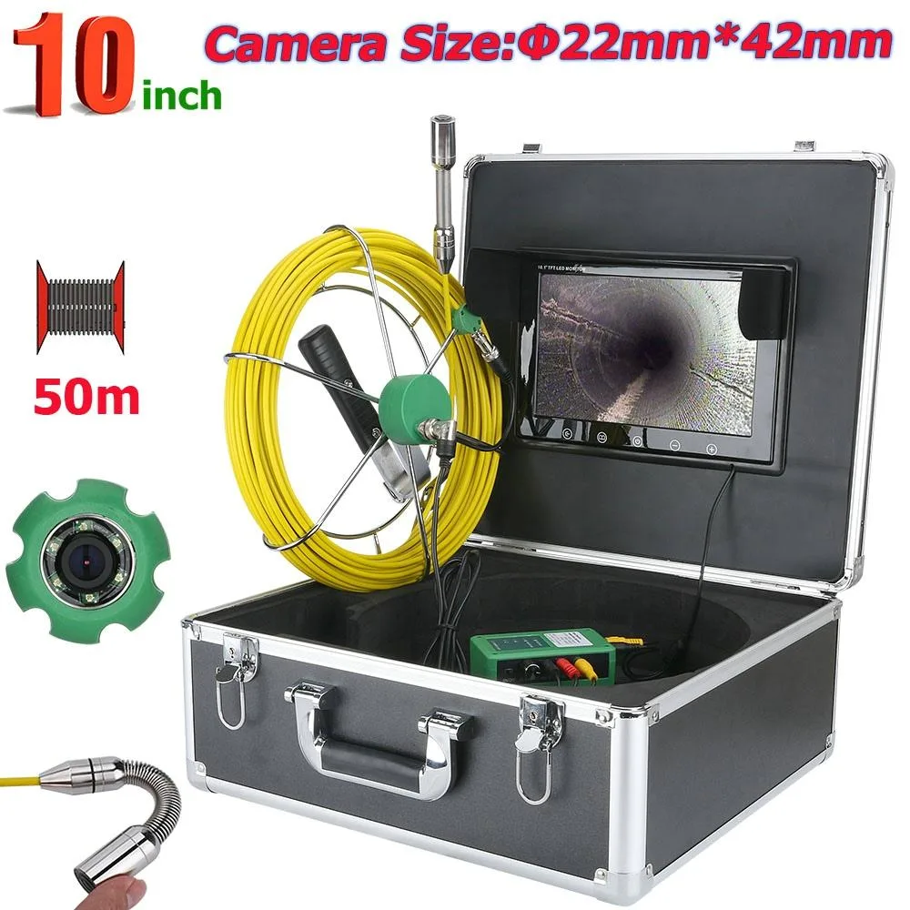 visiPower visiPower Industrial Endoscope Camera 10" Screen 20m Cable IP68 — product photo