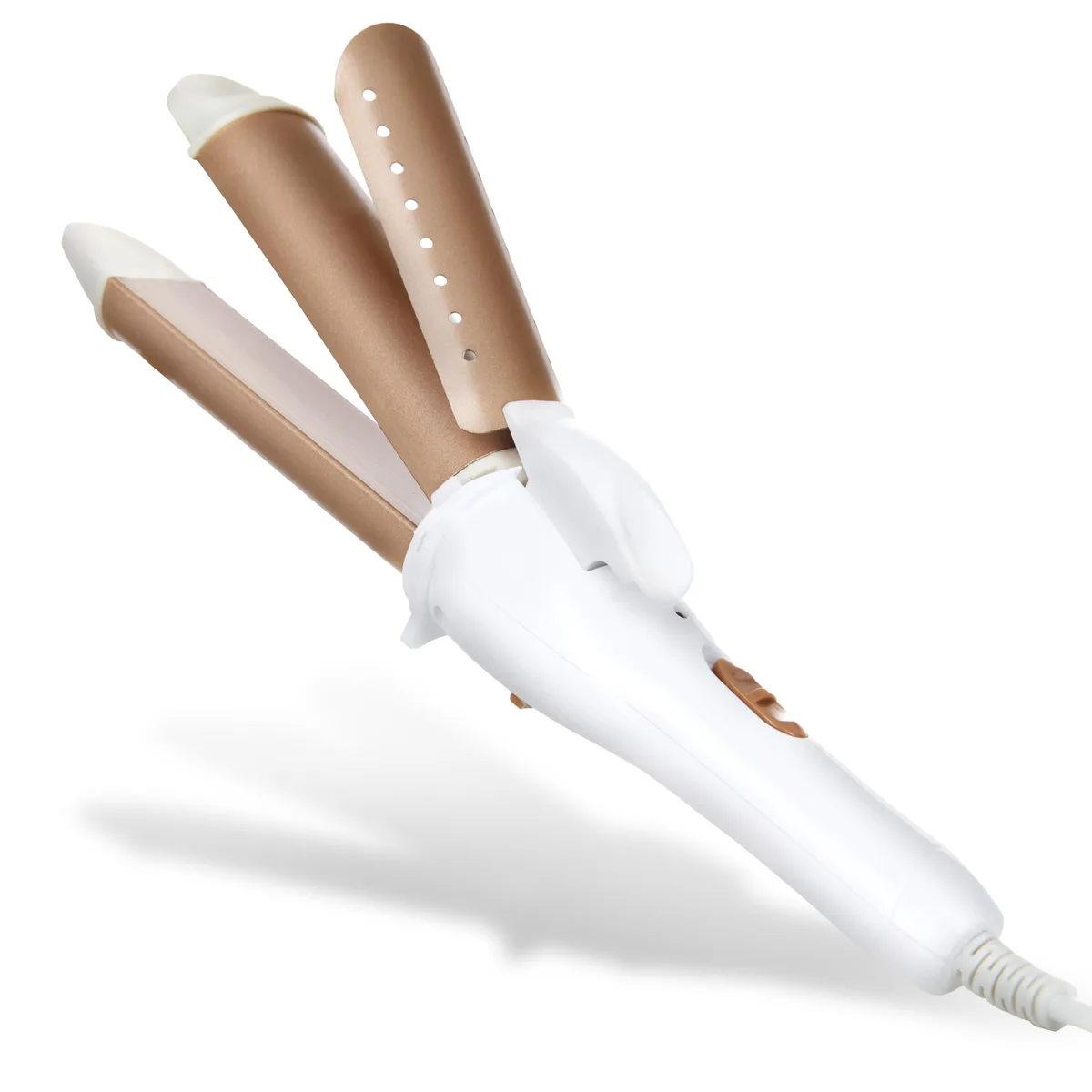  Bglam 2-in-1 Ceramic Hair Curler &amp; Straightener 30mm 160-200°C 40W 110V 6ft Cord — product photo