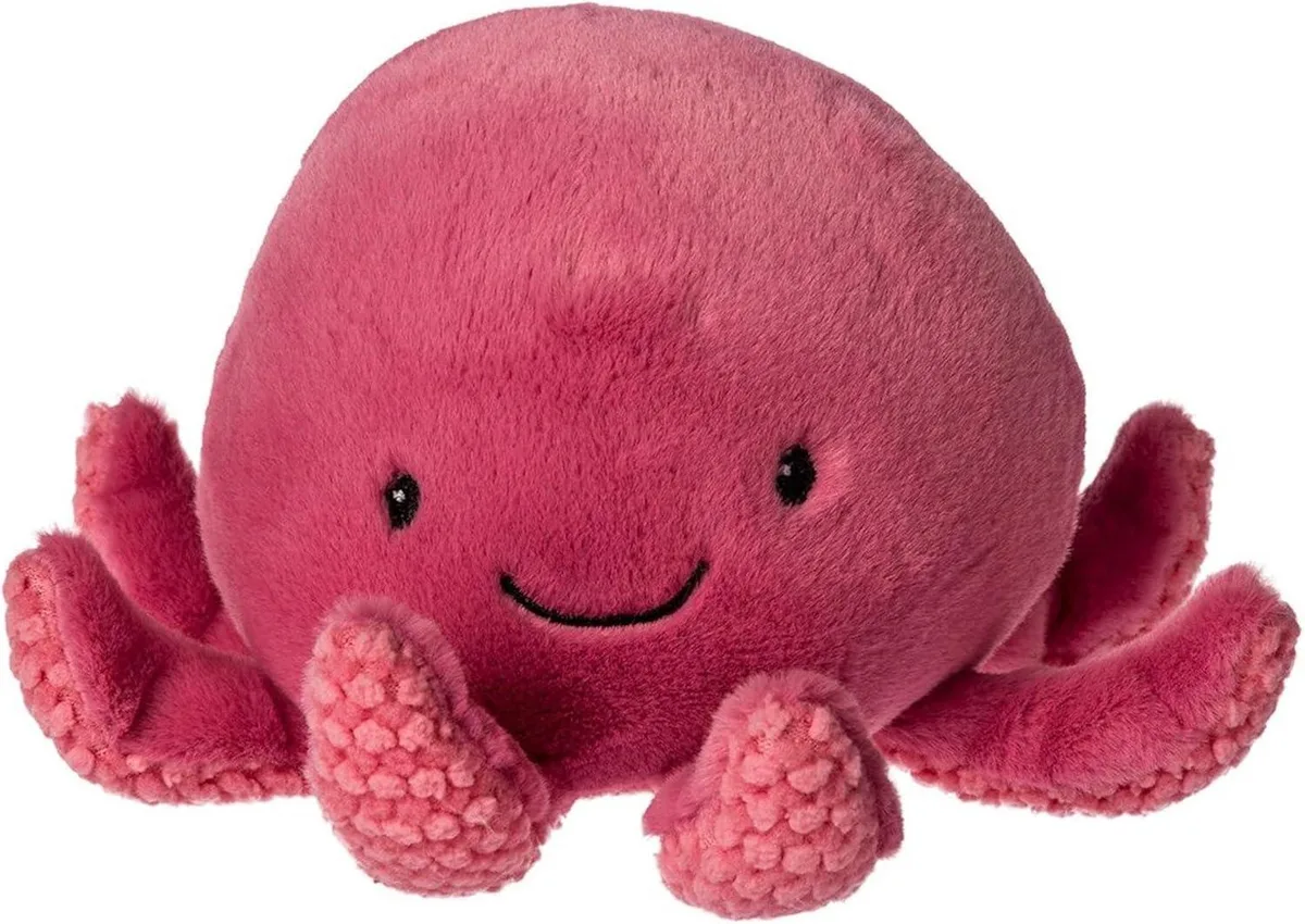 Mary Meyer Stuffed Toys Mary Meyer Stuffed Toys 7-Inch Pinky Puff Octopus Stuffed Toy — product photo