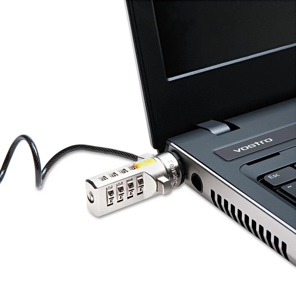 Kensington Kensington 64670 security lock, portable 4-wheel combination, 6 ft cable — product photo